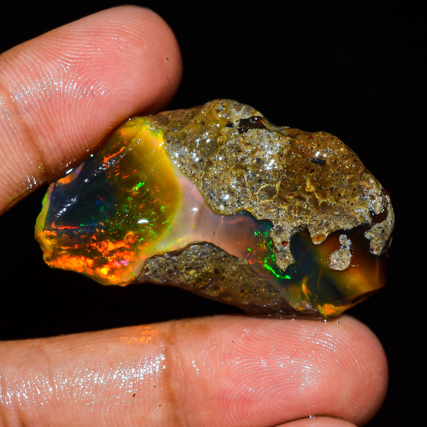 Opal Rough Specimen 35.50 Carat (7.1g) | 100% Natural Ethiopian Opal Raw