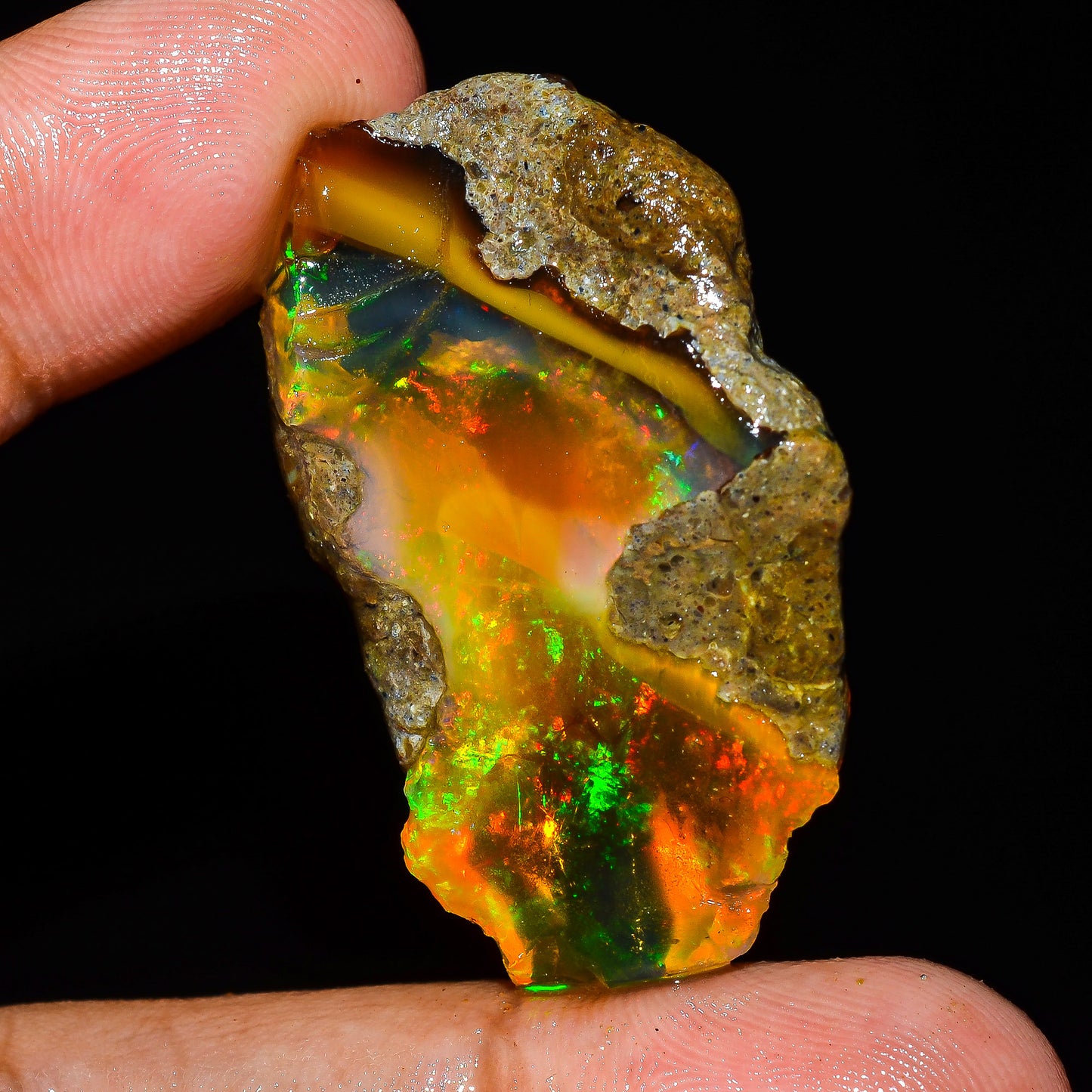 Opal Rough Specimen 35.50 Carat (7.1g) | 100% Natural Ethiopian Opal Raw