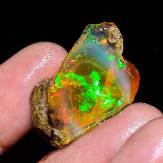 Opal Rough Specimen 16.00 Carat (3.2g) | 100% Natural Ethiopian Opal Raw