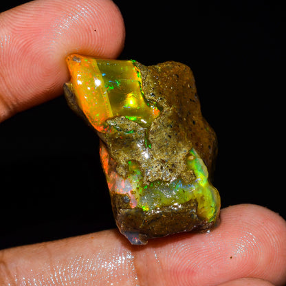 Opal Rough Specimen 23.00 Carat (4.6g) | 100% Natural Ethiopian Opal Raw