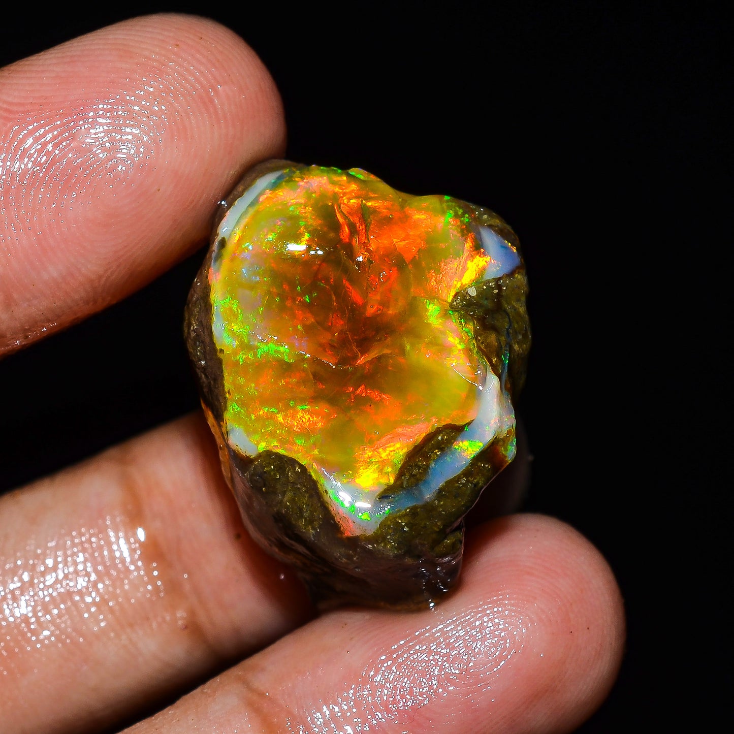 Opal Rough Specimen 29.00 Carat (5.8g) | 100% Natural Ethiopian Opal Raw