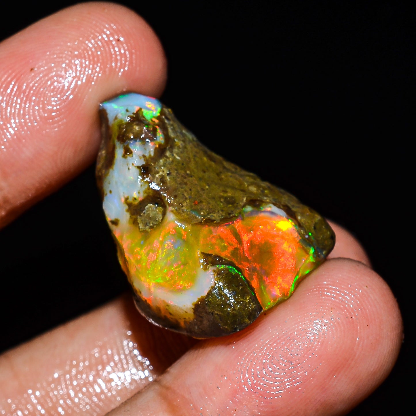 Opal Rough Specimen 29.00 Carat (5.8g) | 100% Natural Ethiopian Opal Raw