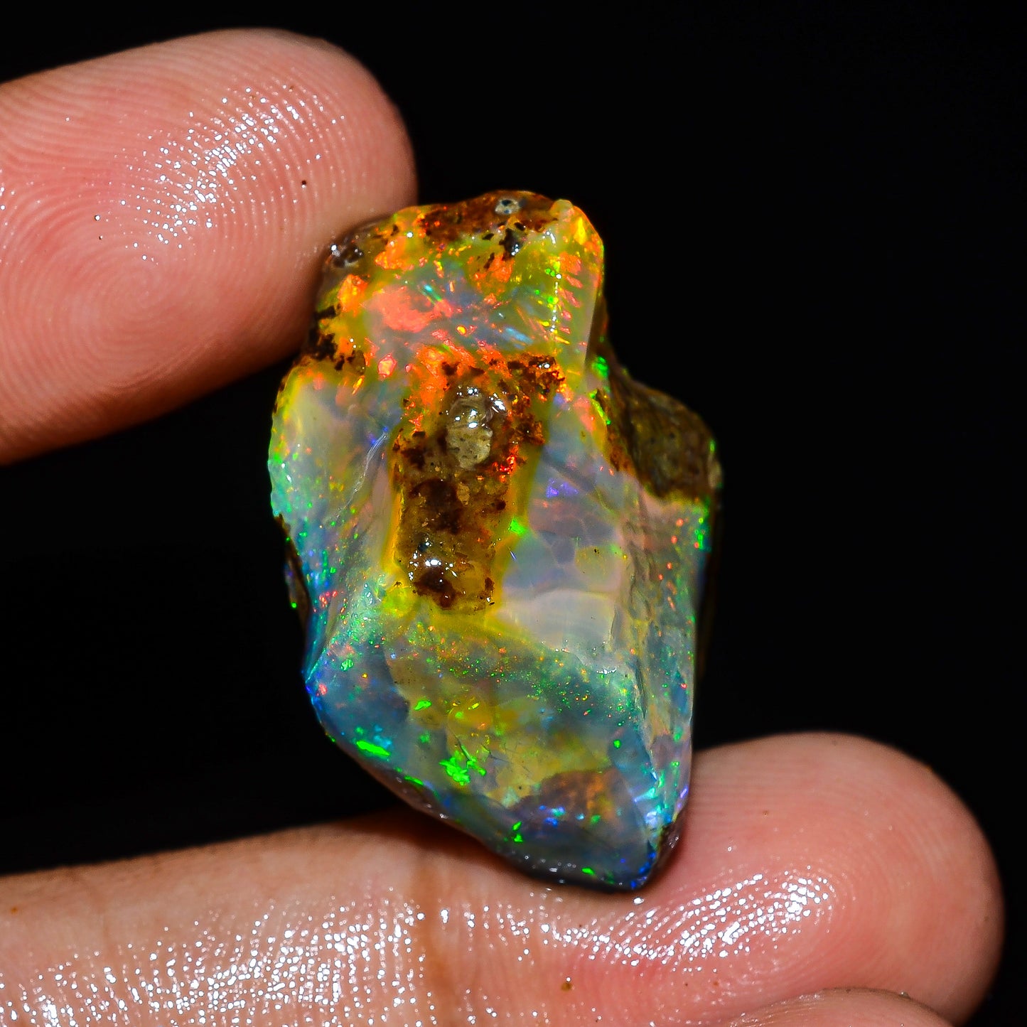 Opal Rough Specimen 32.00 Carat (6.4) | 100% Natural Ethiopian Opal Raw