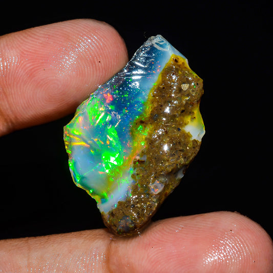 Opal Rough Specimen 16.00 Carat (3.2g) | 100% Natural Ethiopian Opal Raw