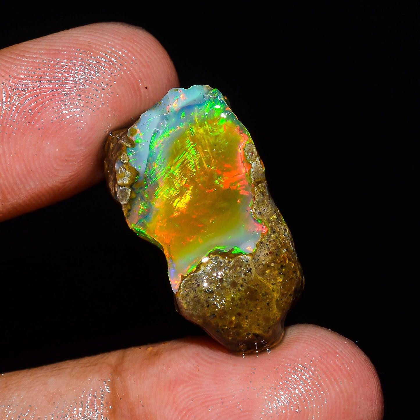Opal Rough Specimen 17.00 Carat (3.4) | 100% Natural Ethiopian Opal Raw