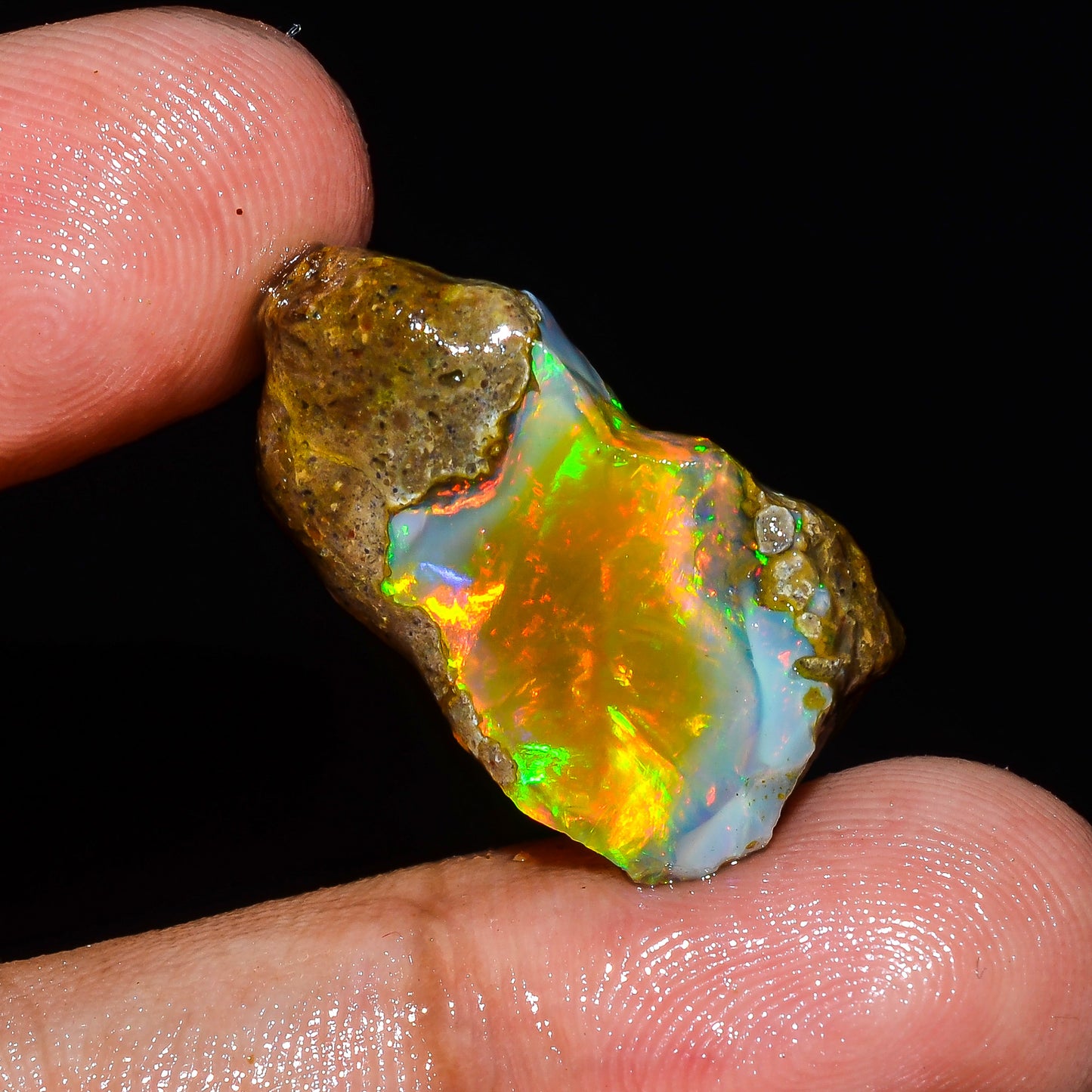 Opal Rough Specimen 17.00 Carat (3.4) | 100% Natural Ethiopian Opal Raw