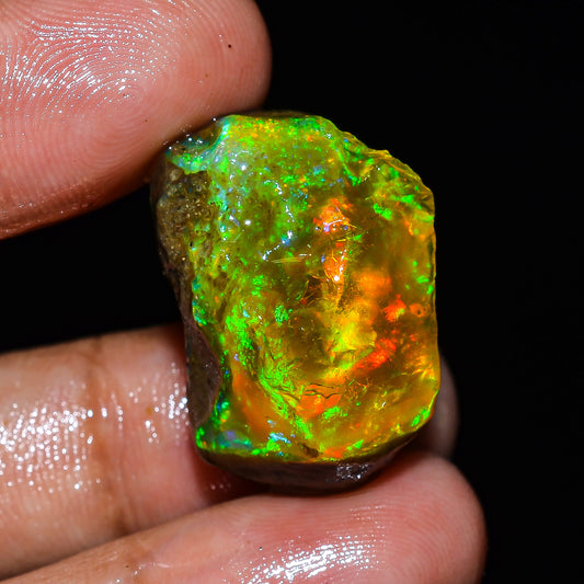 Opal Rough Specimen 29.50 Carat (5.9) | 100% Natural Ethiopian Opal Raw (Copy)