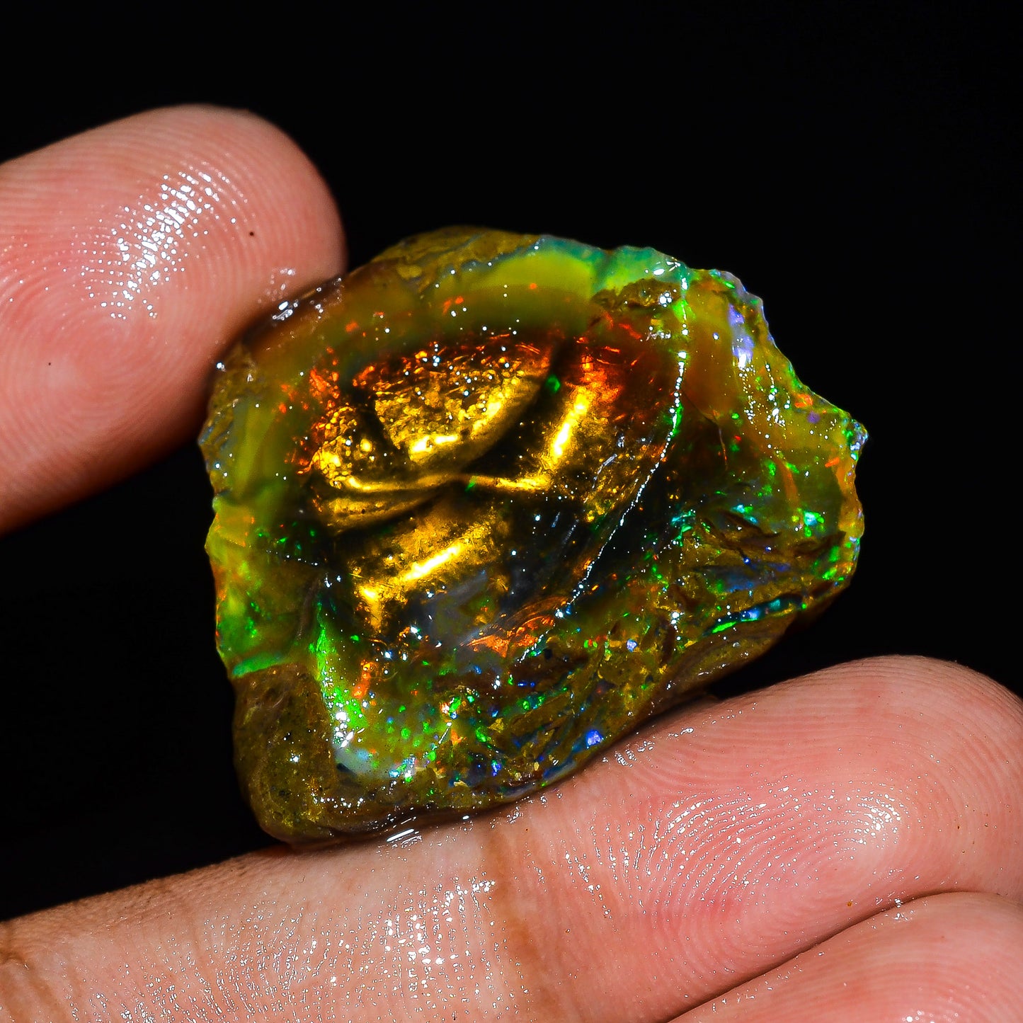 Opal Rough Specimen 24.00 Carat (2.8g) | 100% Natural Ethiopian Opal Raw