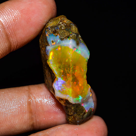 Opal Rough Specimen 24.00 Carat (4.8g) | 100% Natural Ethiopian Opal Raw