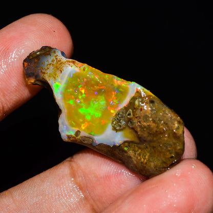 Opal Rough Specimen 24.00 Carat (4.8g) | 100% Natural Ethiopian Opal Raw