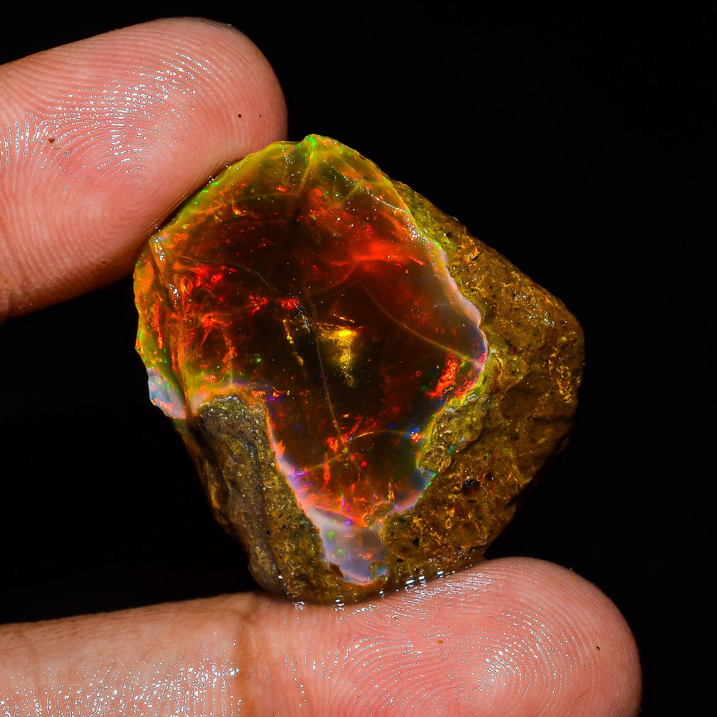 Opal Rough Specimen 31.50 Carat (6.3) | 100% Natural Ethiopian Opal Raw