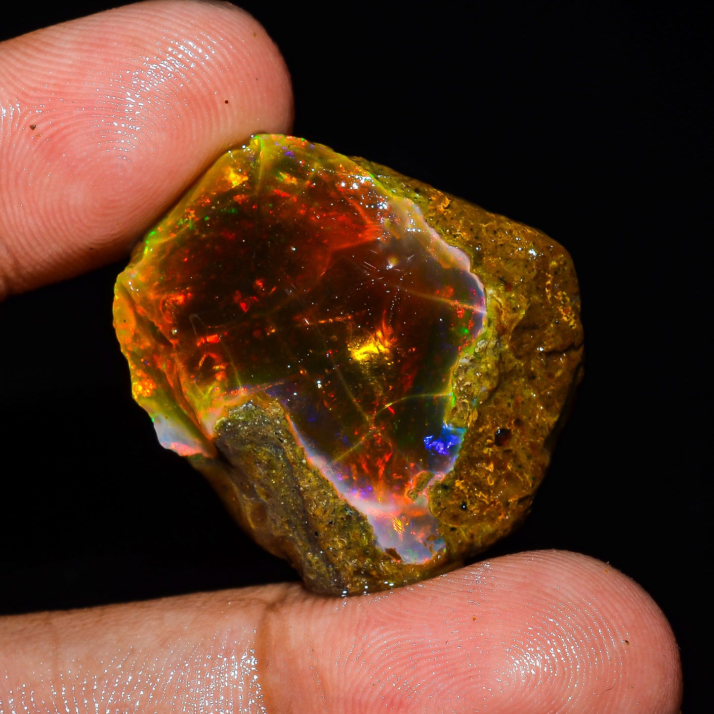Opal Rough Specimen 31.50 Carat (6.3) | 100% Natural Ethiopian Opal Raw