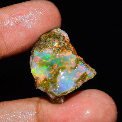 Opal Rough Specimen 19.00 Carat (3.8) | 100% Natural Ethiopian Opal Raw