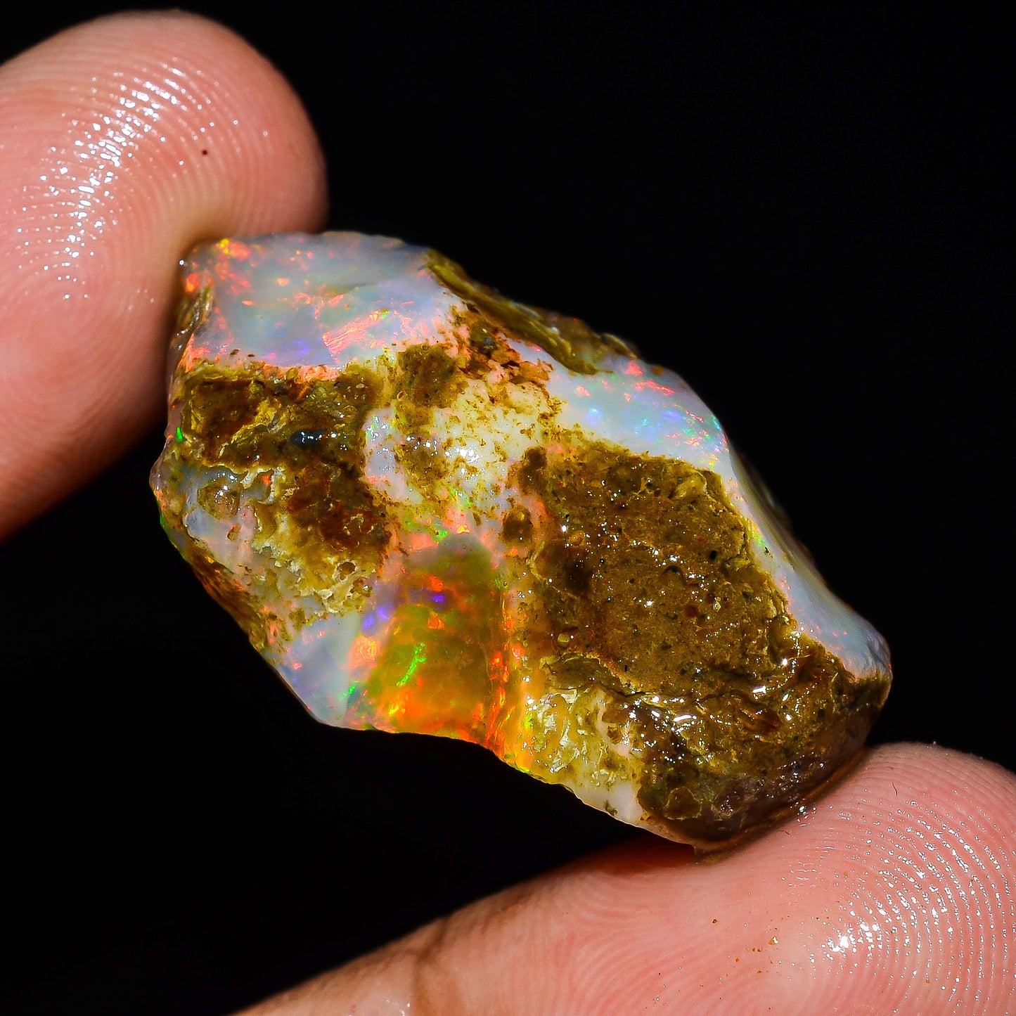 Opal Rough Specimen 32.00 Carat (6.4g) | 100% Natural Ethiopian Opal Raw