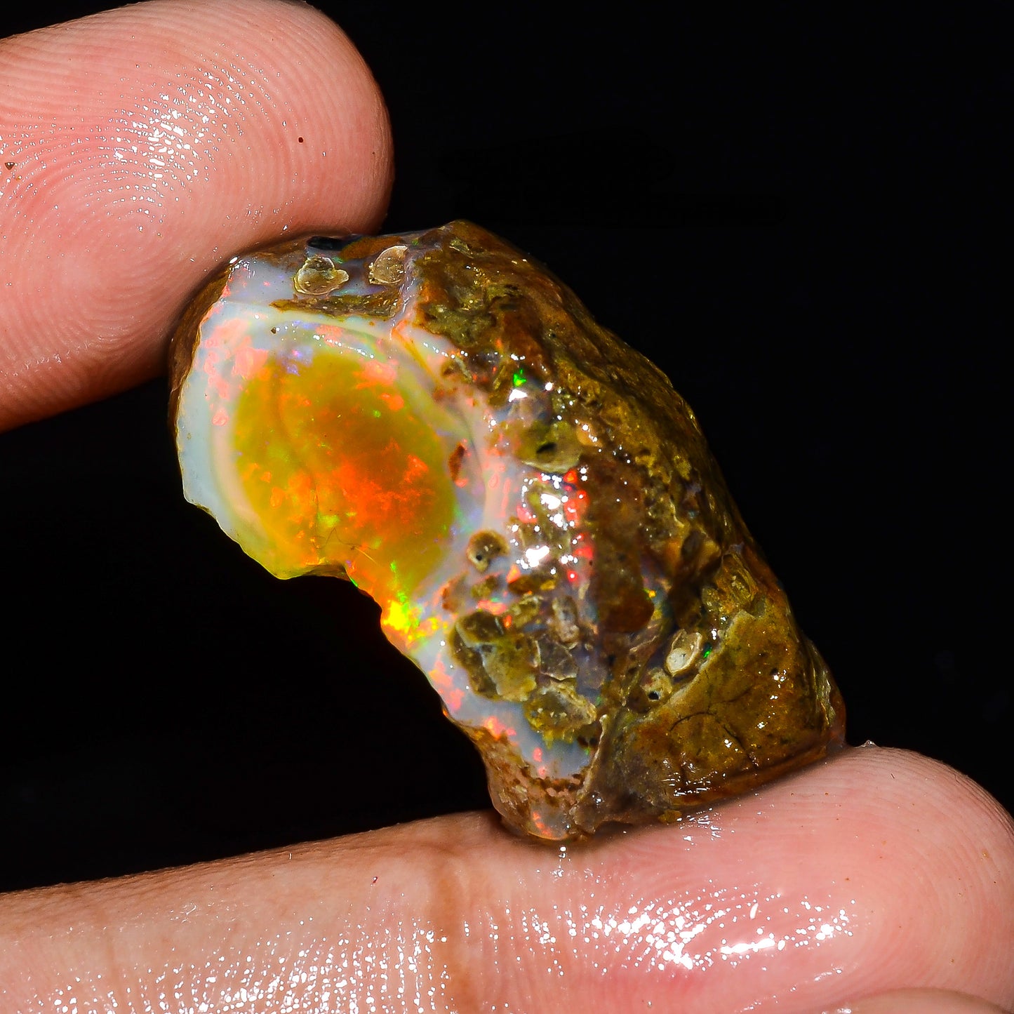 Opal Rough Specimen 32.00 Carat (6.4g) | 100% Natural Ethiopian Opal Raw