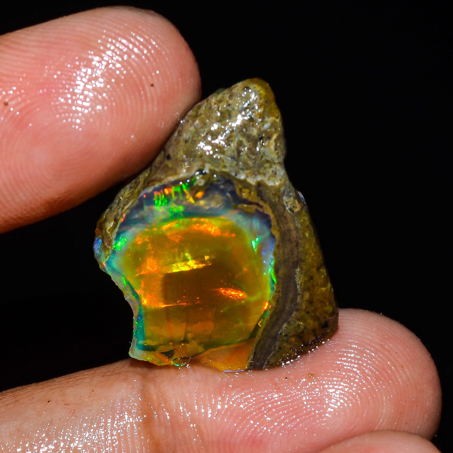 Opal Rough Specimen 16.50 Carats (3.3g) | 100% Natural Ethiopian Opal Raw