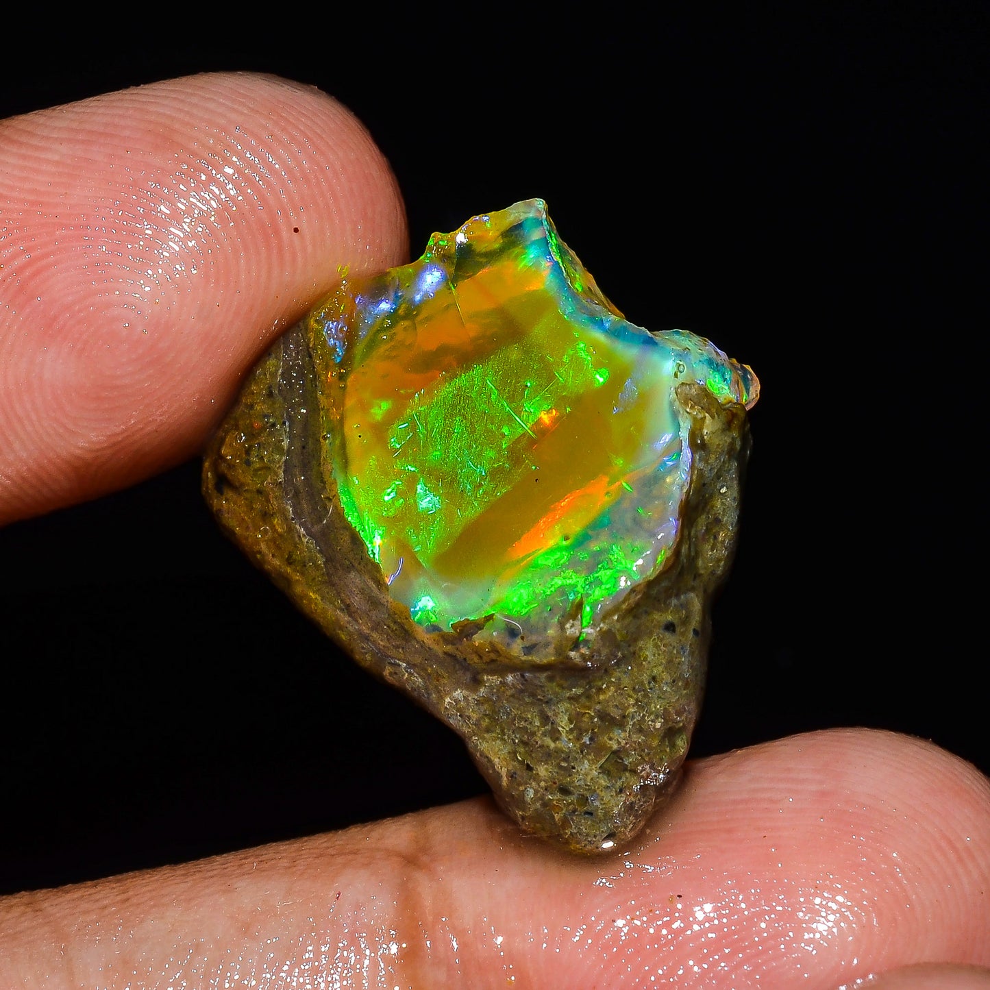 Opal Rough Specimen 16.50 Carats (3.3g) | 100% Natural Ethiopian Opal Raw