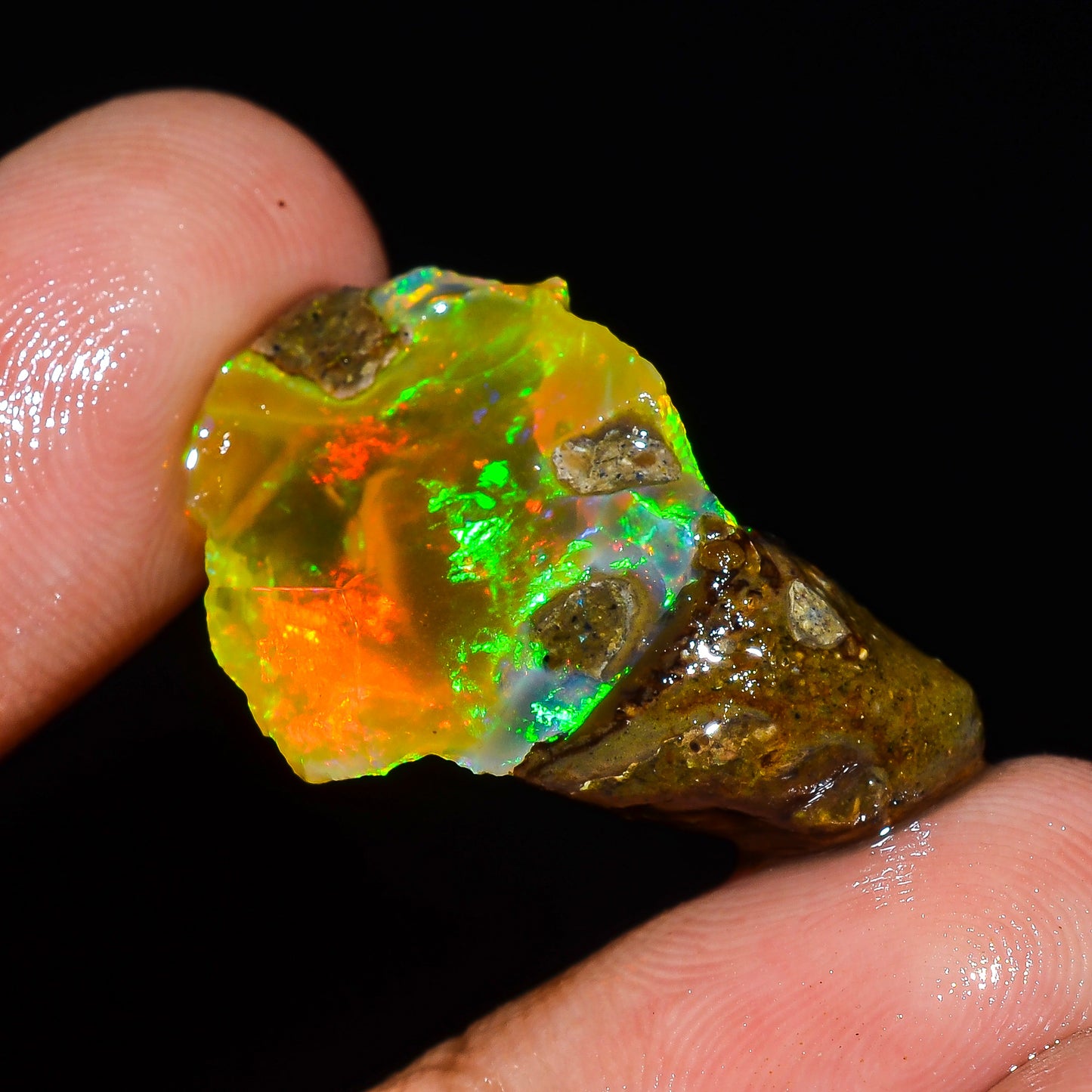 Opal Rough Specimen 14.00 Carats (2.8g) | 100% Natural Ethiopian Opal Raw