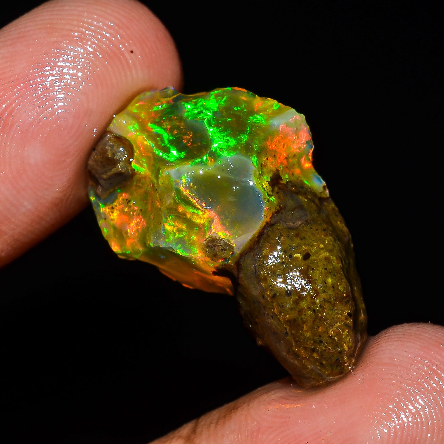Opal Rough Specimen 14.00 Carats (2.8g) | 100% Natural Ethiopian Opal Raw