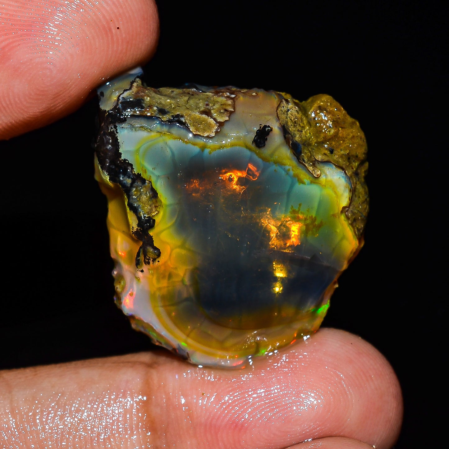 Opal Rough Specimen 32.00 Carats (6.4g) | 100% Natural Ethiopian Opal Raw