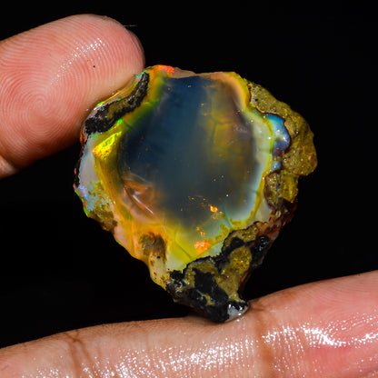 Opal Rough Specimen 32.00 Carats (6.4g) | 100% Natural Ethiopian Opal Raw