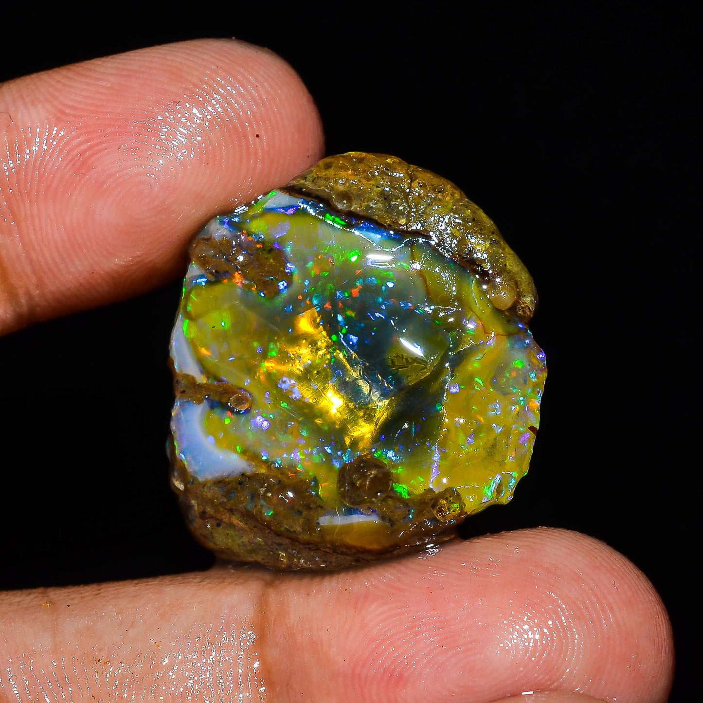Opal Rough Specimen 25.5 Carats (5.1g) | 100% Natural Ethiopian Opal Raw