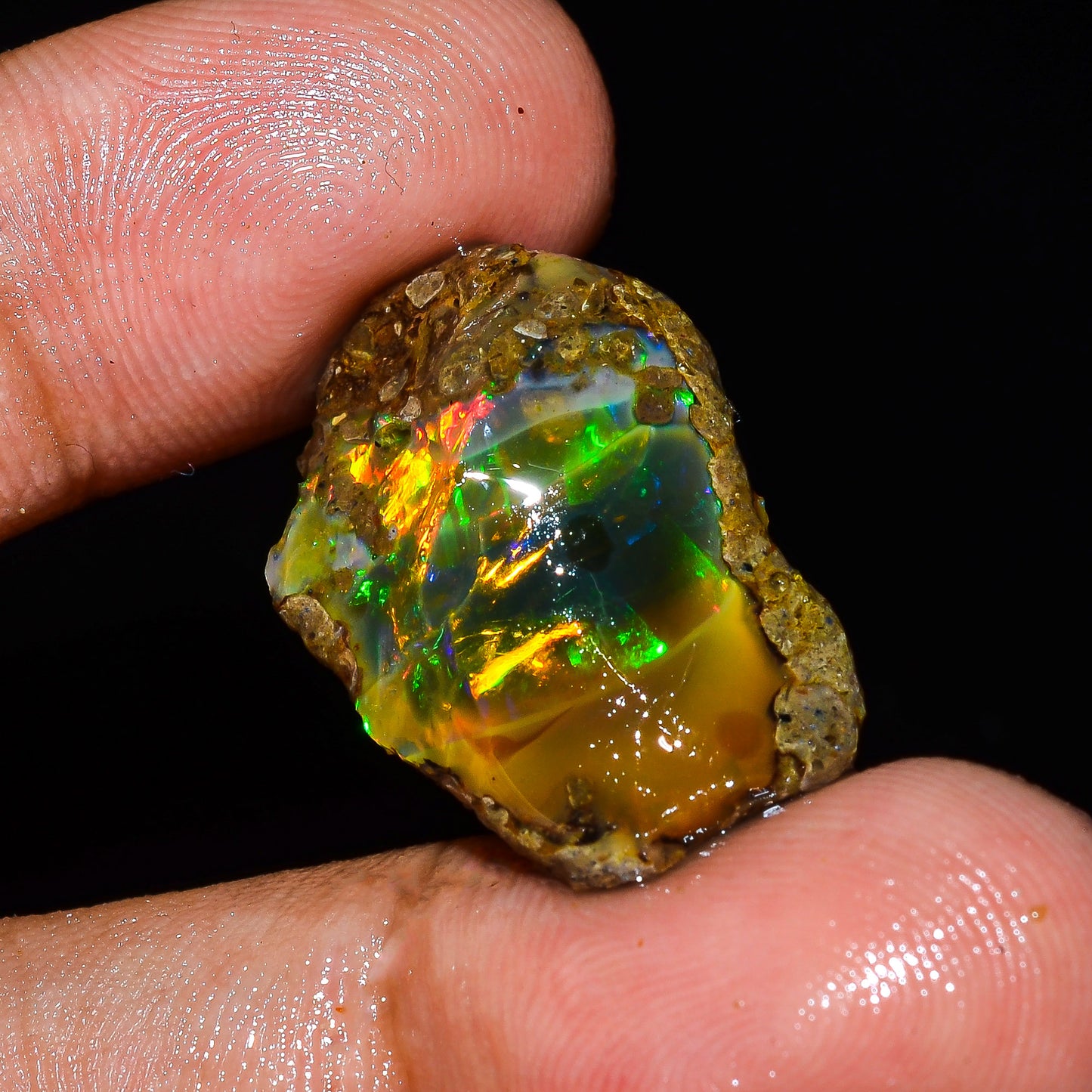 Opal Rough Specimen 12.00 Carats (2.4g) | 100% Natural Ethiopian Opal Raw