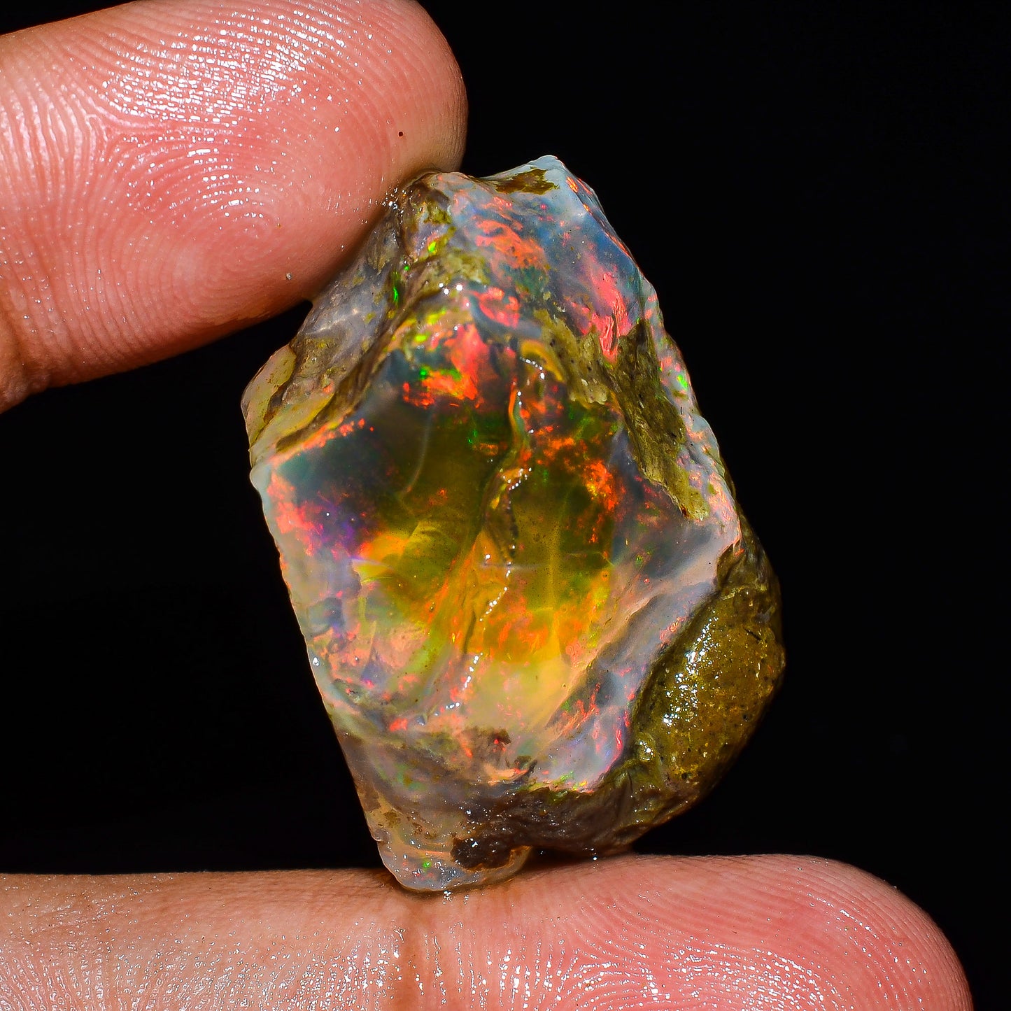 Opal Rough Specimen 46.00 Carats (9.2g) | 100% Natural Ethiopian Opal Raw