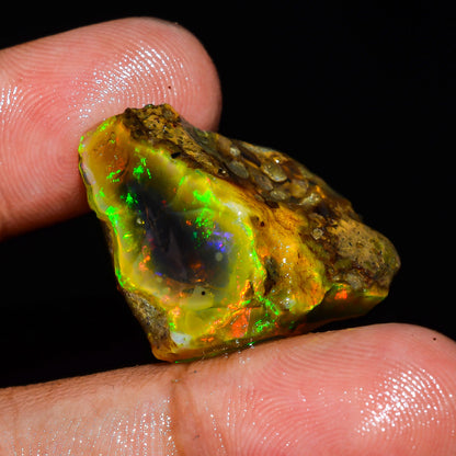 Opal Rough Specimen 19.00 Carats (3.8g) | 100% Natural Ethiopian Opal Raw