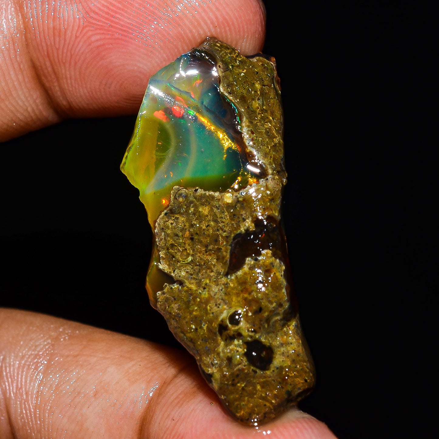 Opal Rough Specimen 18.00 Carats (3.6) | 100% Natural Ethiopian Opal Raw