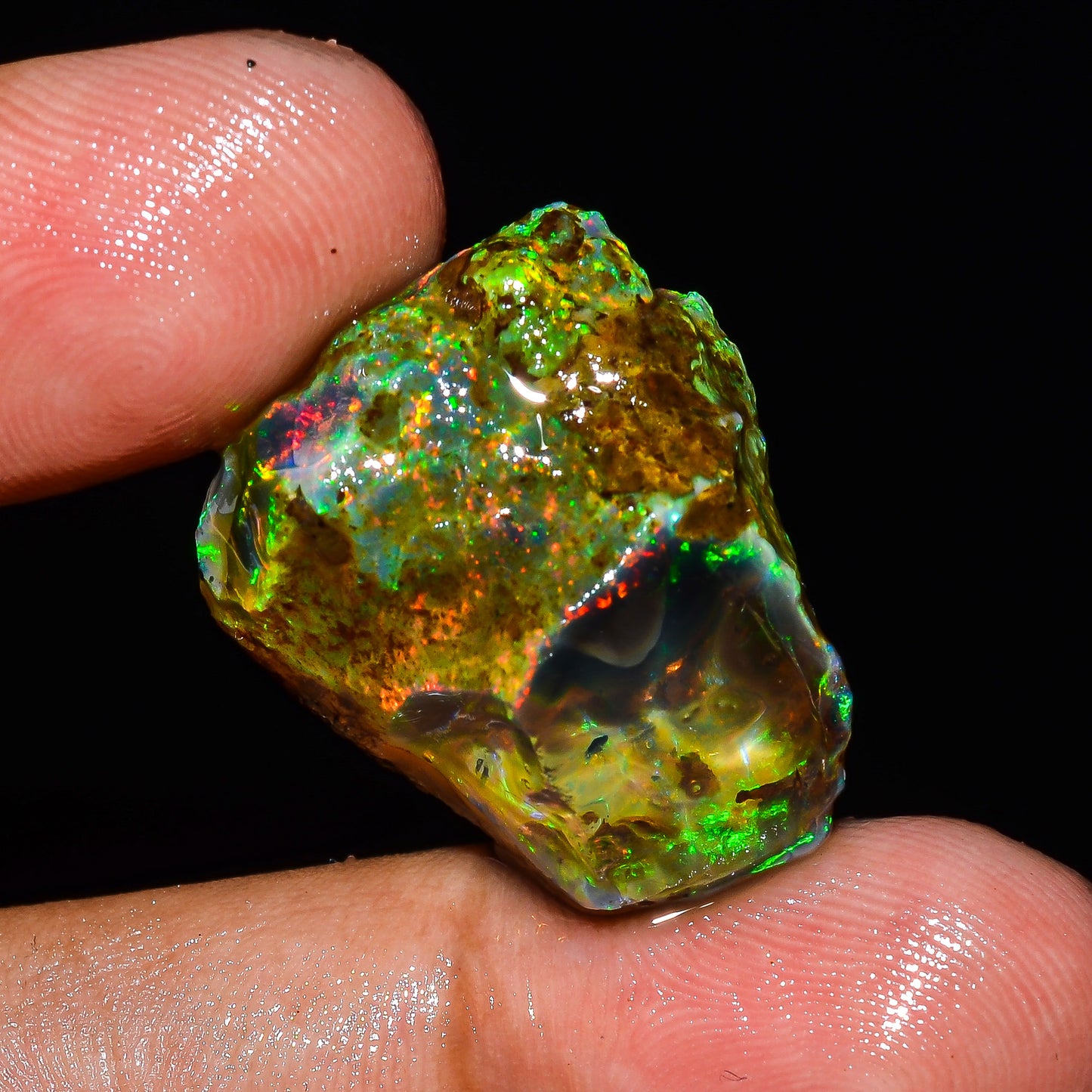 Opal Rough Specimen 28.00 Carats (5.6) | 100% Natural Ethiopian Opal Raw