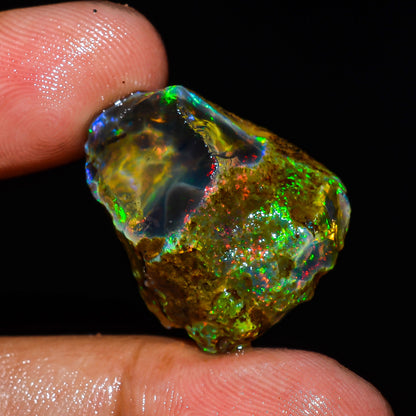 Opal Rough Specimen 28.00 Carats (5.6) | 100% Natural Ethiopian Opal Raw