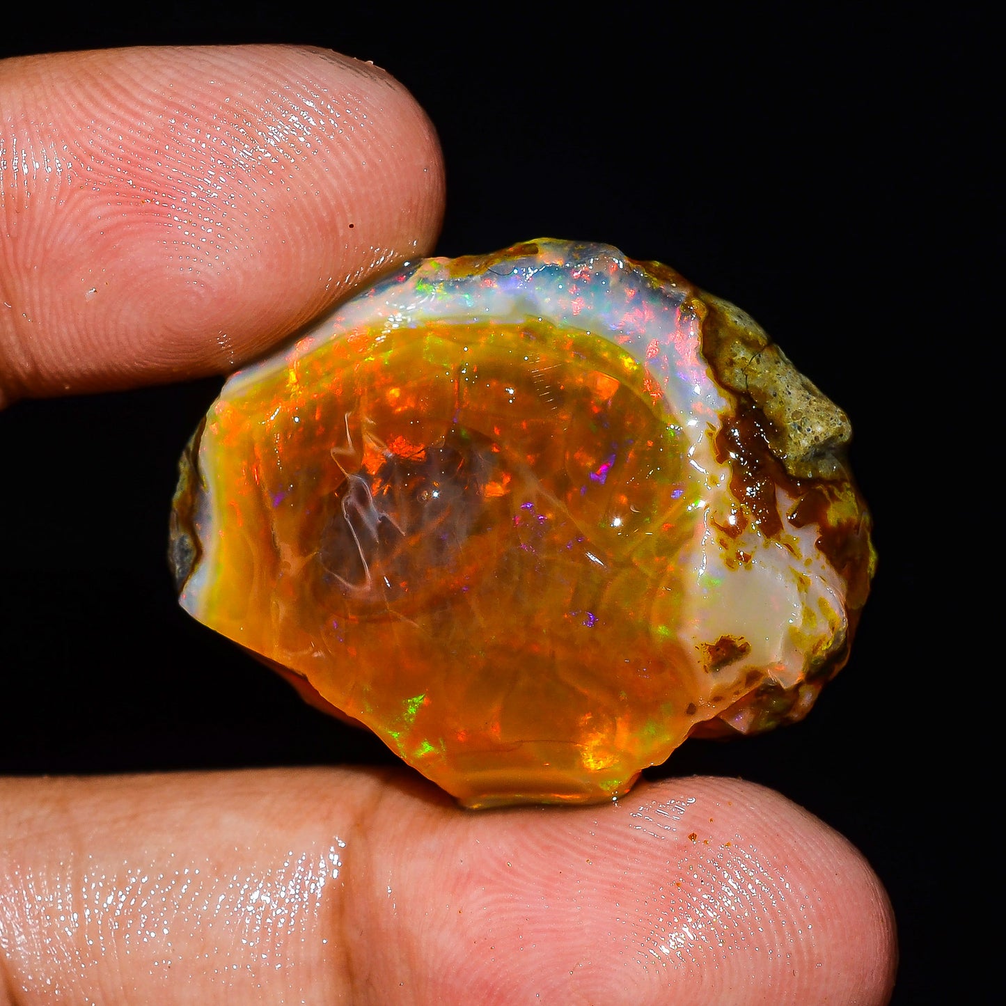 Opal Rough Specimen 35.00 Carats (7) | 100% Natural Ethiopian Opal Raw