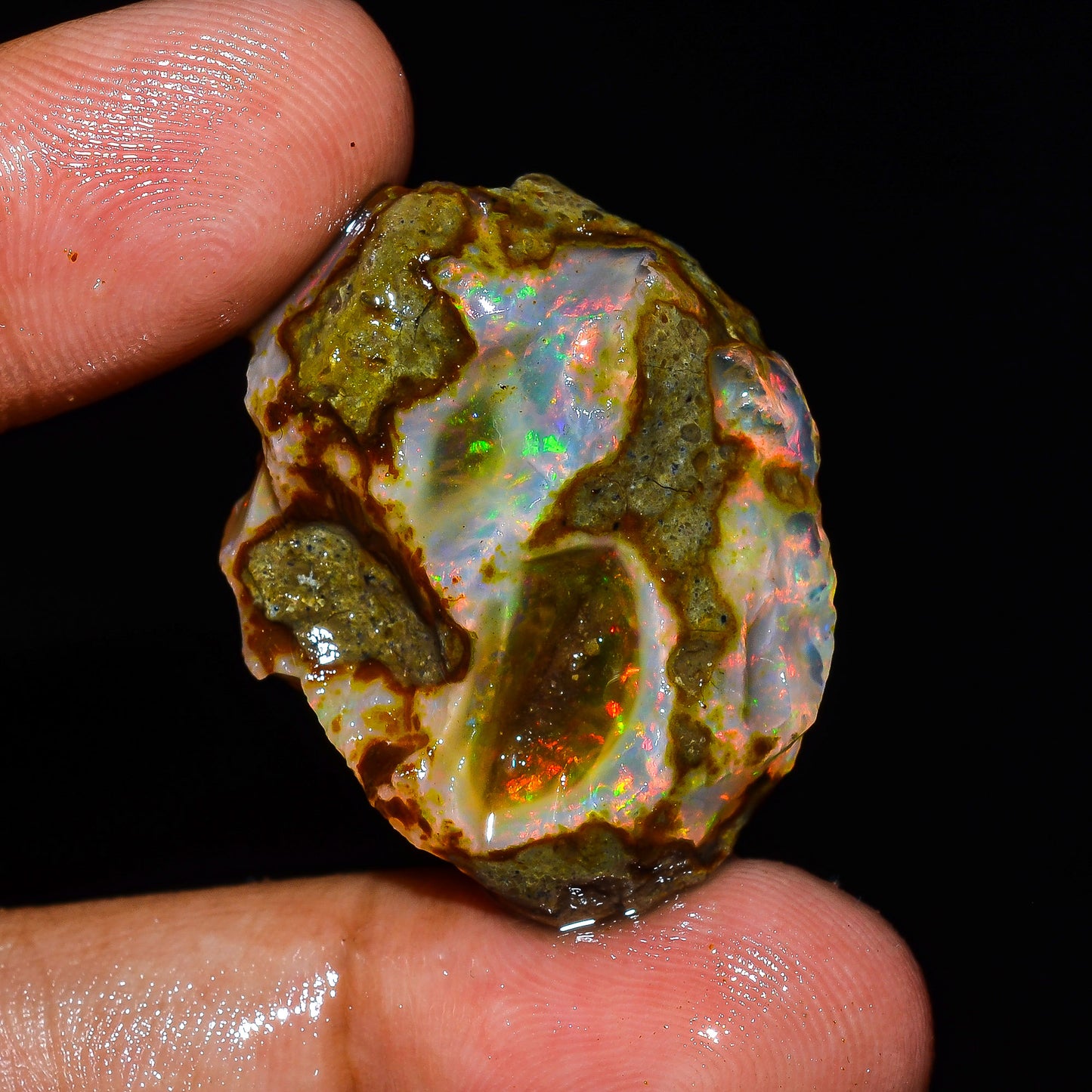 Opal Rough Specimen 35.00 Carats (7) | 100% Natural Ethiopian Opal Raw