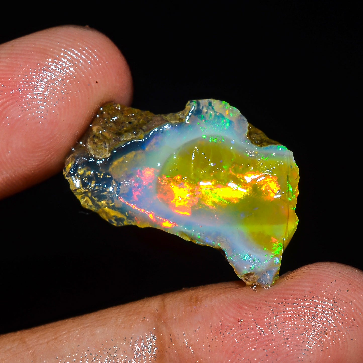 Opal Rough Specimen 10.5 Carats (2.1) | 100% Natural Ethiopian Opal Raw