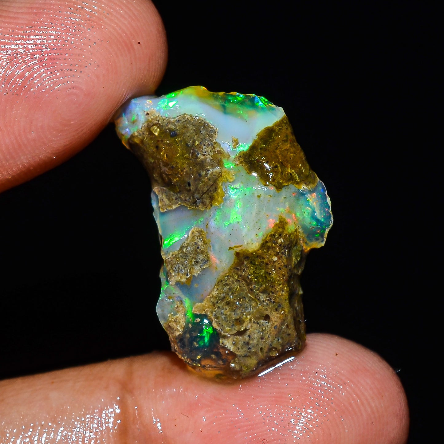 Opal Rough Specimen 10.5 Carats (2.1) | 100% Natural Ethiopian Opal Raw