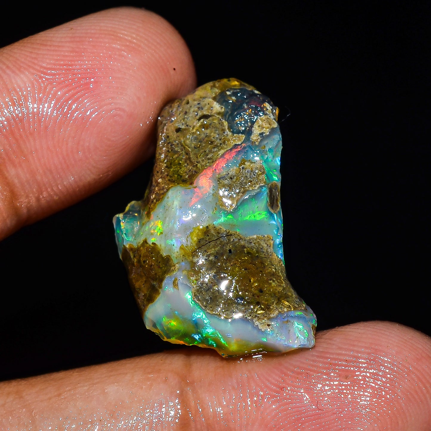 Opal Rough Specimen 10.5 Carats (2.1) | 100% Natural Ethiopian Opal Raw