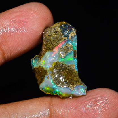 Opal Rough Specimen 10.5 Carats (2.1) | 100% Natural Ethiopian Opal Raw