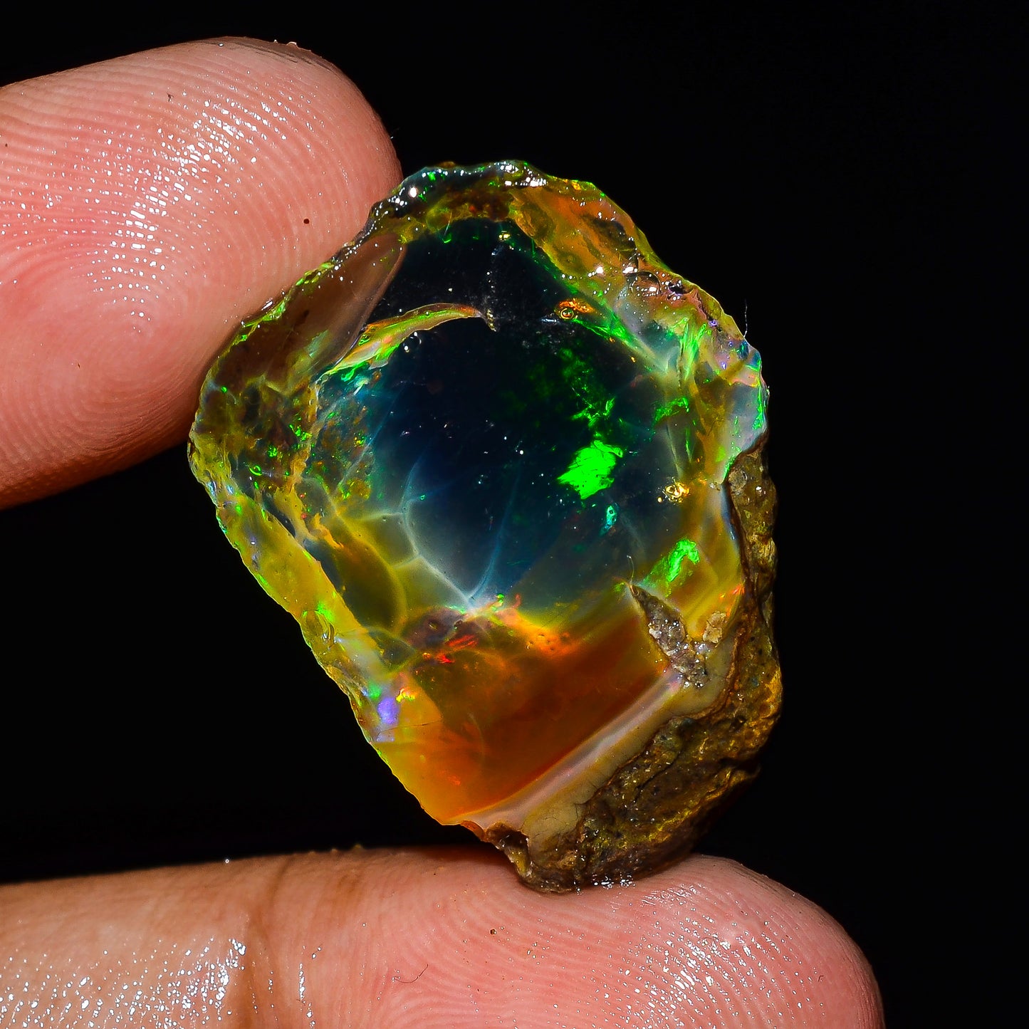 Opal Rough Specimen 22.00 Carats (4.4) | 100% Natural Ethiopian Opal Raw