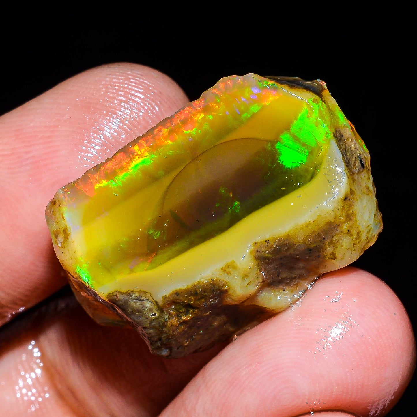 Opal Rough Specimen 27.00 Carats (5.4) | 100% Natural Ethiopian Opal Raw