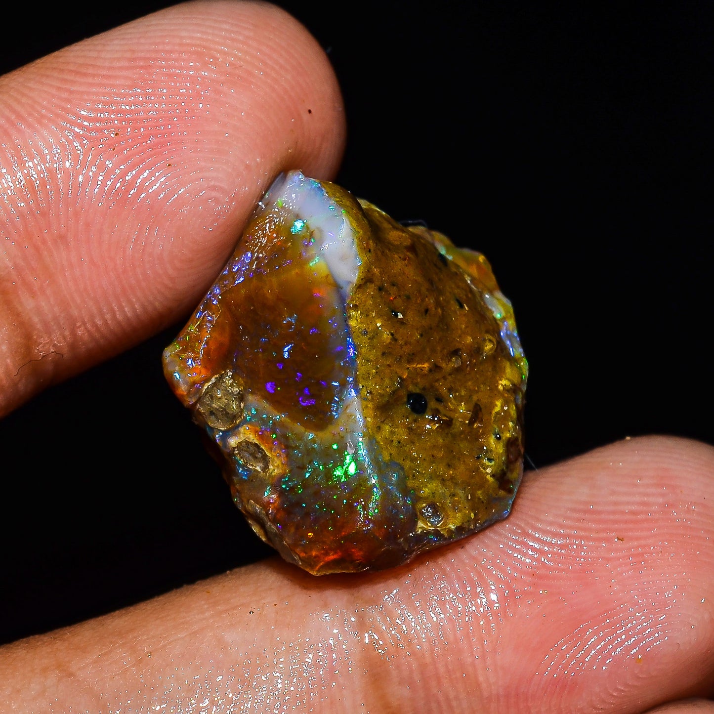 Opal Rough Specimen 22.00 Carats (4.4) | 100% Natural Ethiopian Opal Raw