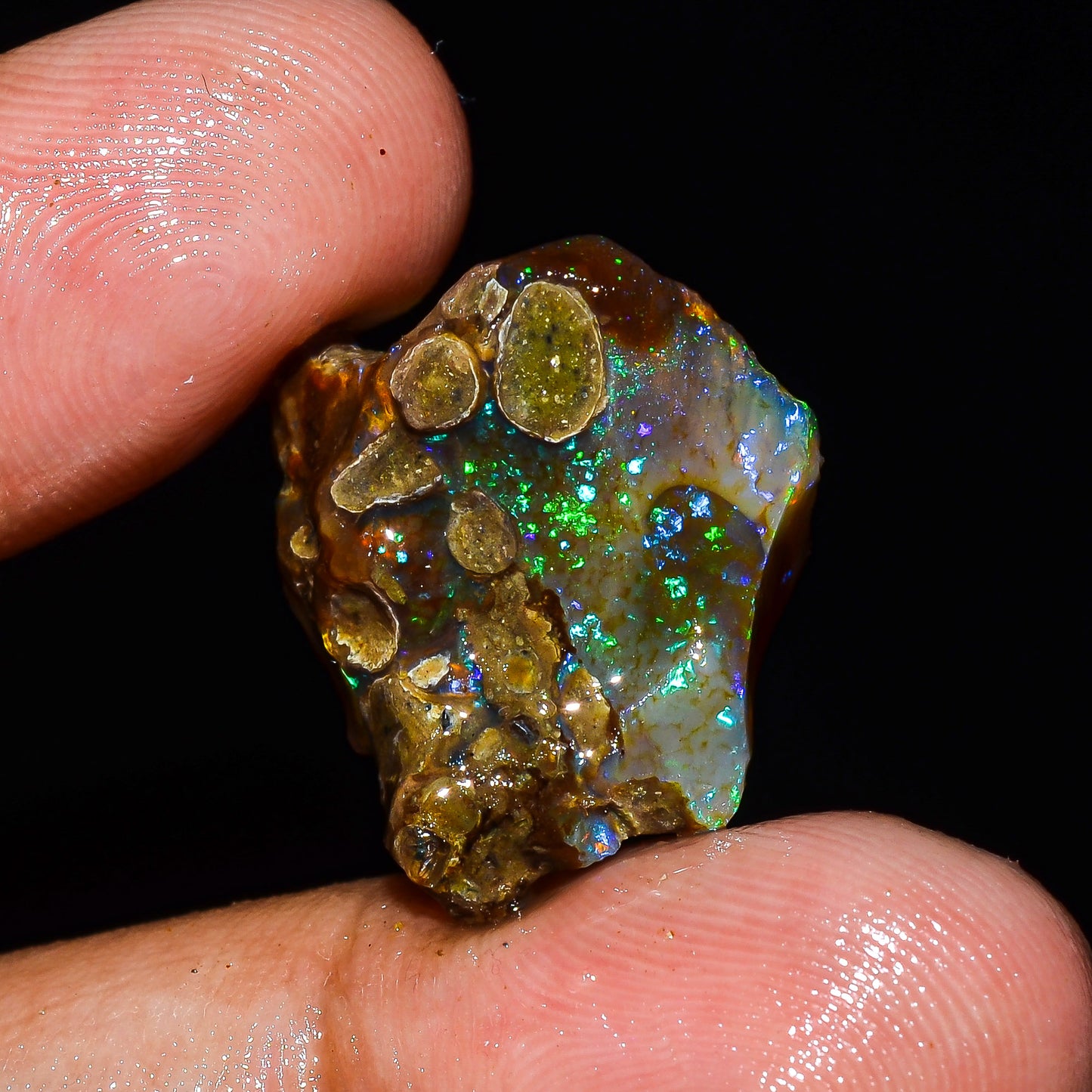 Opal Rough Specimen 22.00 Carats (4.4) | 100% Natural Ethiopian Opal Raw