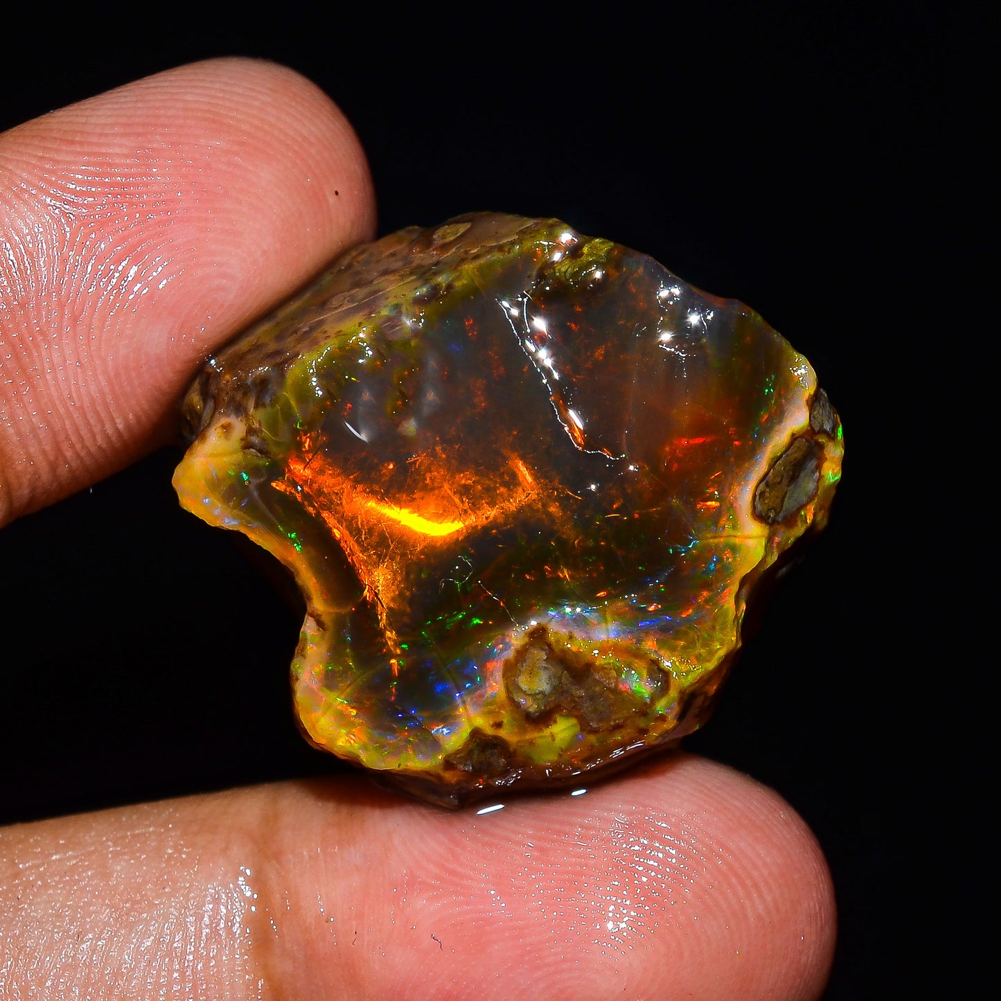 Opal Rough Specimen 40.5 Carats (8.1) | 100% Natural Ethiopian Opal Raw