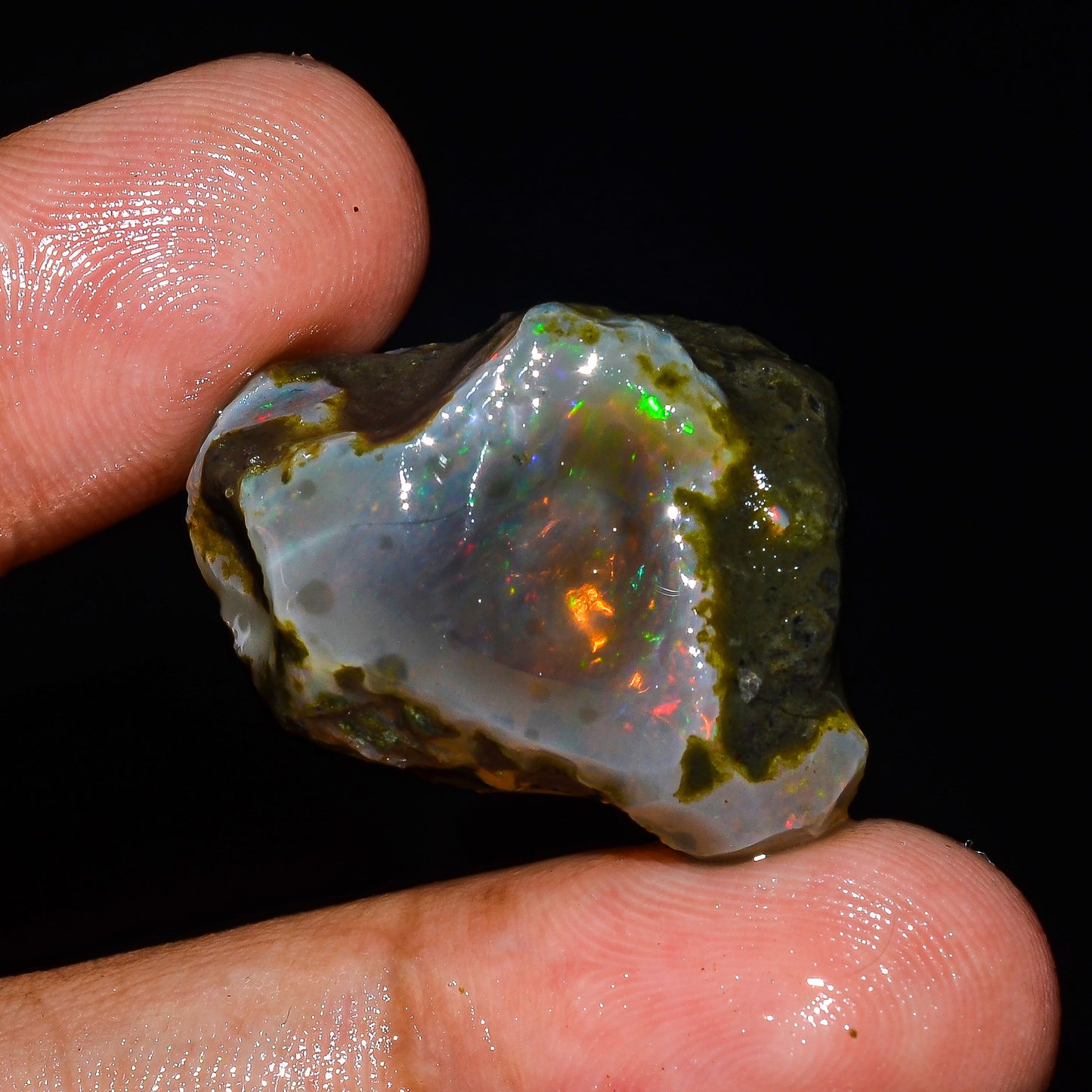 Opal Rough Specimen 37.5 Carats (7.5) | 100% Natural Ethiopian Opal Raw