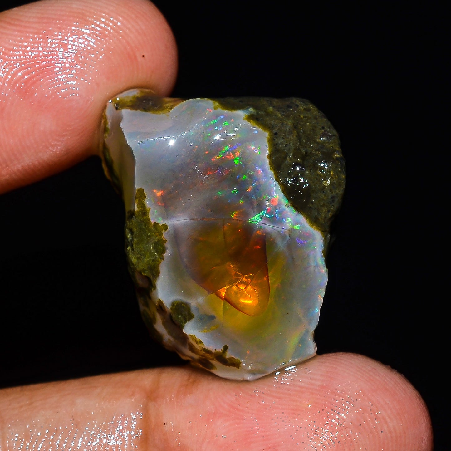Opal Rough Specimen 37.5 Carats (7.5) | 100% Natural Ethiopian Opal Raw