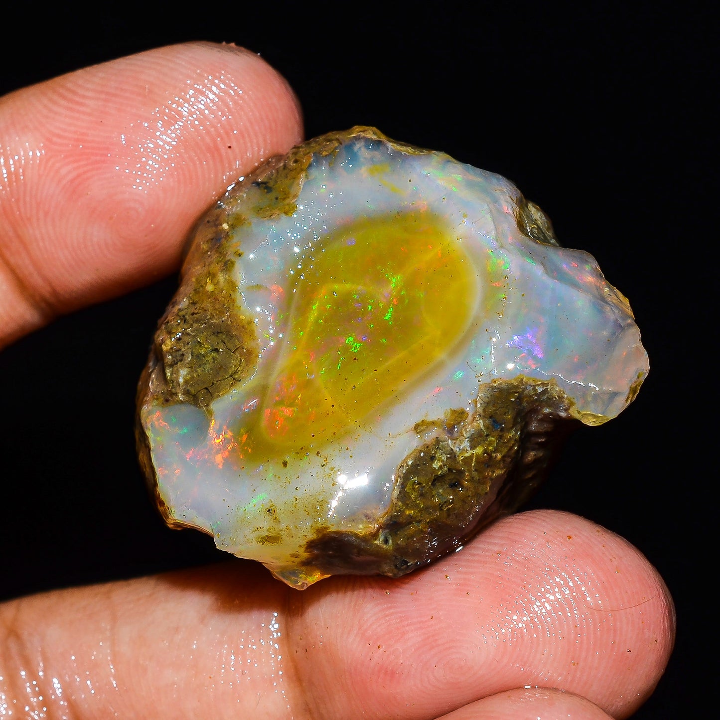 Opal Rough Specimen 74.00 Carats (14.8) | 100% Natural Ethiopian Opal Raw