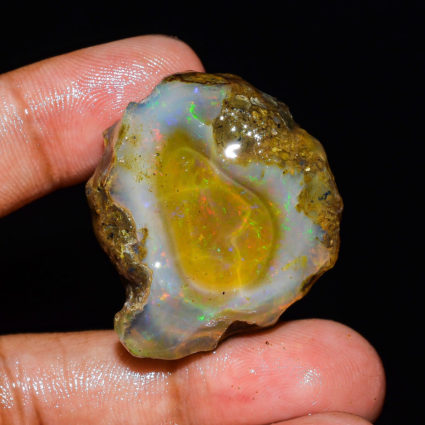 Opal Rough Specimen 74.00 Carats (14.8) | 100% Natural Ethiopian Opal Raw