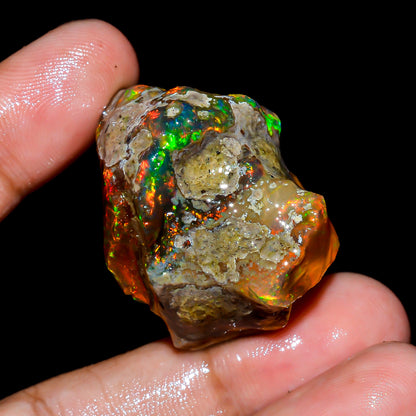 Opal Rough Specimen 78.00 Carats (15.6g) | 100% Natural Ethiopian Opal Raw