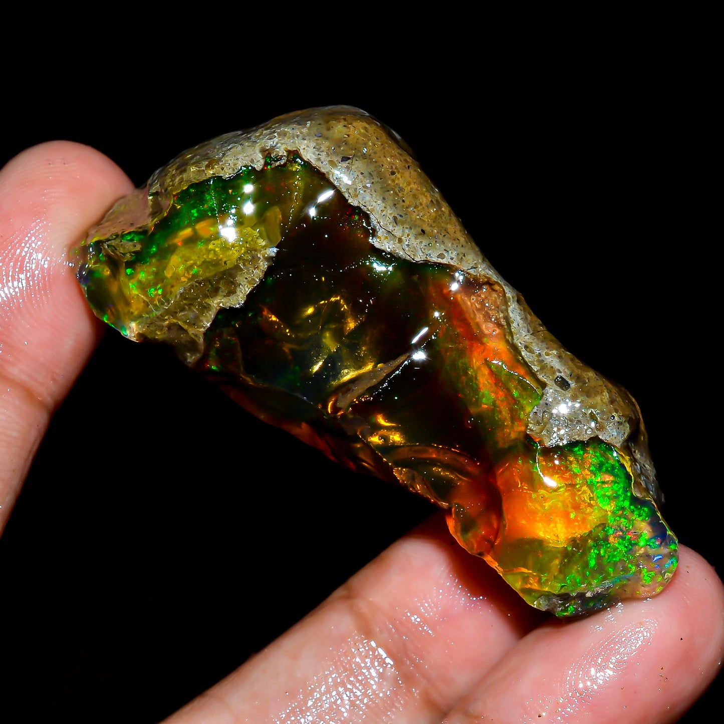 Opal Rough Specimen 93.00 Carats (18.6g) | 100% Natural Ethiopian Opal Raw