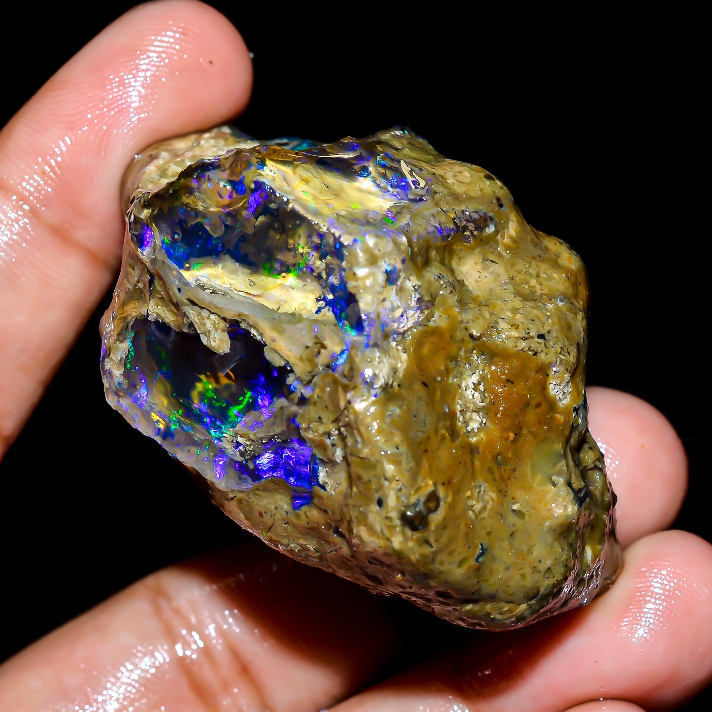 Opal Rough Specimen 185.00 Carats (37.g) | 100% Natural Ethiopian Opal Raw